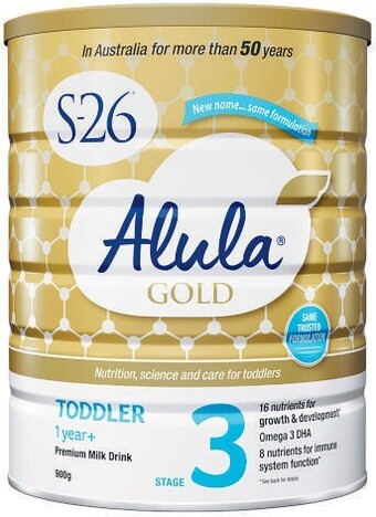 S-26 alula gold toddler stage 3 milk drink 900g