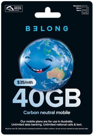 Coles Belong $35 starter pack offer