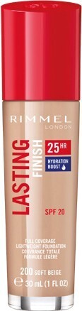 BIG W Rimmel London Lasting Finish Skin Perfecting Foundation - Soft Beige offer