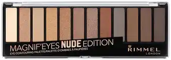 BIG W Rimmel London Magnif&#039;eyes Eyeshadow Palette - Nude Edition offer