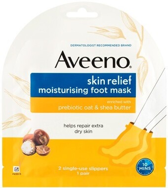 BIG W Aveeno Skin Relief Moisturising Foot Mask offer