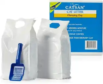 BIG W Catsan Clumping Litter 15kg offer