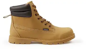 BIG W Tradie Mens Casual Lace-Up Boots - Sand offer