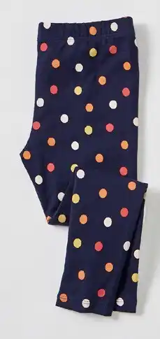 Brilliant Basics Girls Organic Cotton Print Leggings