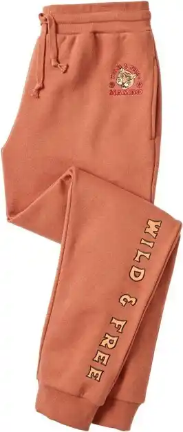 BIG W Mambo Womens Trackpant - Rust offer