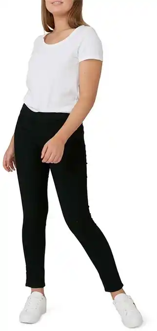 BIG W The 1964 Denim Co. Womens u2018Jemmau2019 Full Length Denim Jegging - Black offer