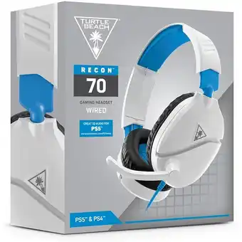 BIG W Turtle Beach Recon 70 Gaming Headset* - White offer
