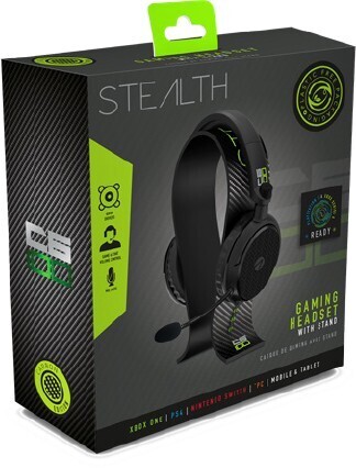 BIG W Stealth C6-100 Gaming Headset + Limited Edition Stand - Black/Green offer