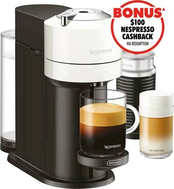 The Good Guys Nespresso Vertuo Next Bundle - White offer