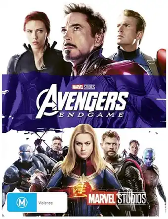 BIG W Avengers: Endgame DVD offer