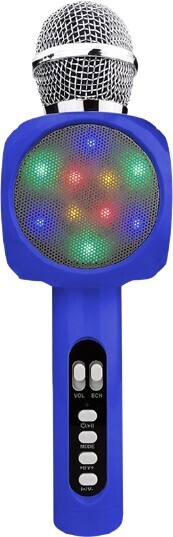 BIG W Techxtras Bluetooth Karaoke Microphone - Blue offer