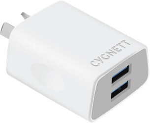 BIG W Cygnett Flow 2.4A Dual USB Wall Charger offer