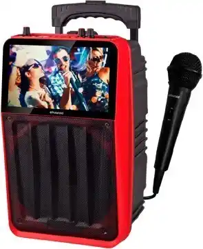 BIG W Polaroid Portable Bluetooth Speaker with Karaoke offer