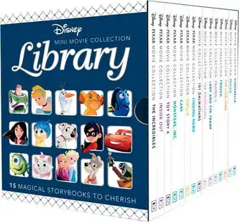 BIG W Disney Mini Movie Collection Library offer