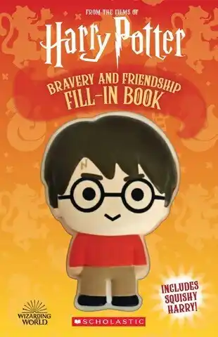 BIG W NEW Harry Potter: Bravery and Friendship Fill-In Book offer
