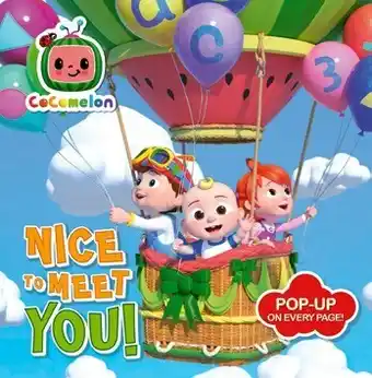 BIG W NEW CoComelon Pop-Up Book Nice to Meet You! offer