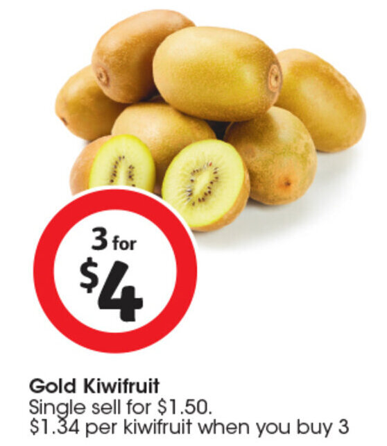 Gold Kiwifruit offer at Coles