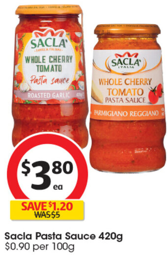 Sacla Pasta Sauce 420g