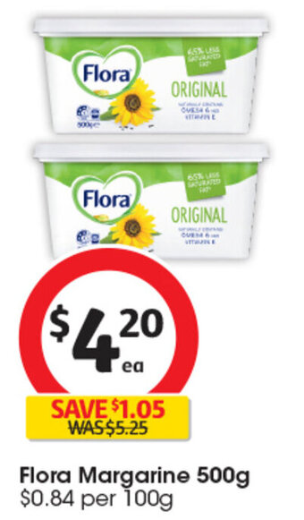 Flora Margarine 500g