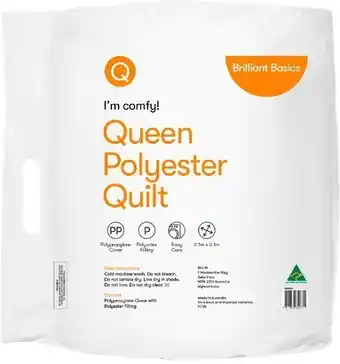 Brilliant Basic Queen Bed Quilt