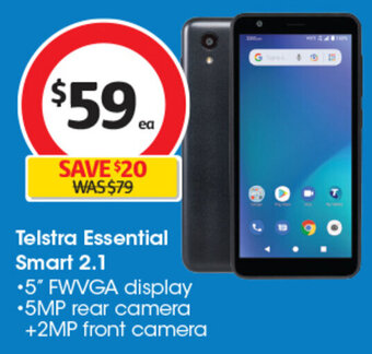 Coles Telstra Essential Smart 2.1 offer