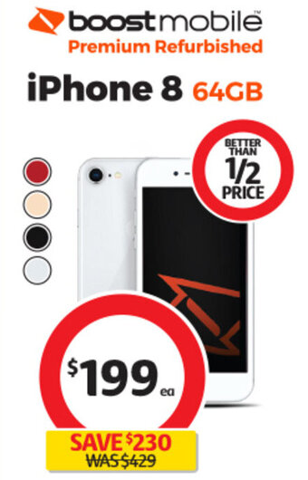 Coles iPhone 8 64GB offer
