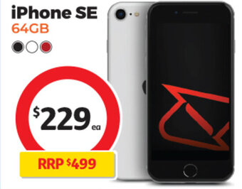 Coles iPhone SE 64GB offer
