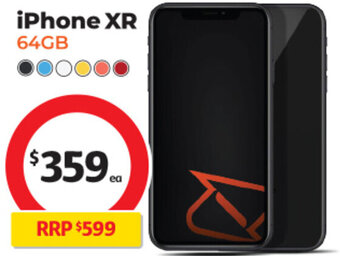 Coles iPhone XR 64GB offer