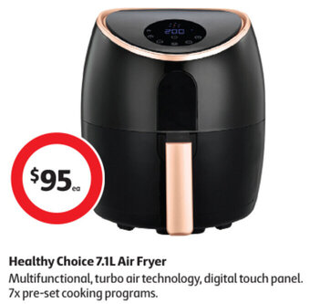 Coles Healthy Choice 7.1L Air Fryer offer