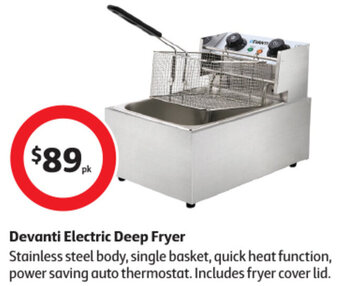 Coles Devanti Electric Deep Fryer offer