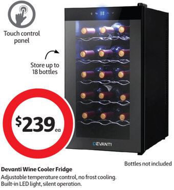 Coles Devanti Wine Cooler Fridge offer