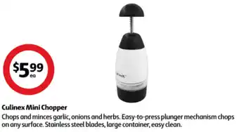 Coles Culinex Mini Chopper offer