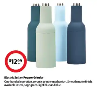 Coles Electric Salt or Pepper Grinder offer