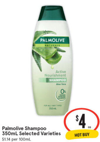 IGA Palmolive Shampoo 350mL Selected Varieties offer