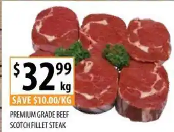 Supabarn PREMIUM GRADE BEEF SCOTCH FILLET STEAK offer