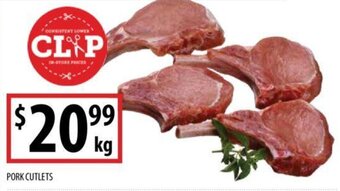 Supabarn PORK CUTLETS offer