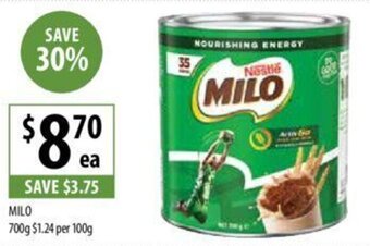 Supabarn MILO 700g offer
