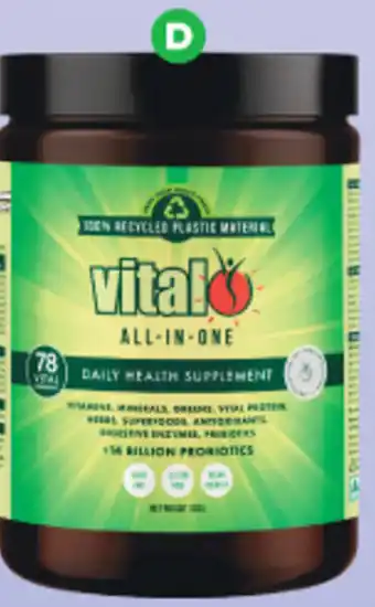 Woolworths D Vital All-in-One Greens Powder 300g* offer