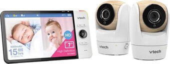 Baby Bunting Vtech video & audio monitor with 2 cameras bm7750hd-2* offer