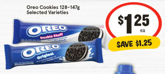 IGA Oreo Cookies 128-147g Selected Varieties offer