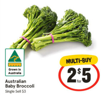 IGA Australian Baby Broccoli offer