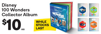 Woolworths Disney 100 Wonders Collector Album offer