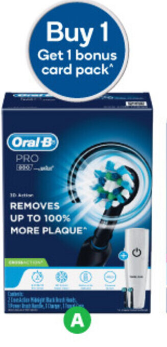 Woolworths A Oral-B Pro 800 Electric Toothbrush offer