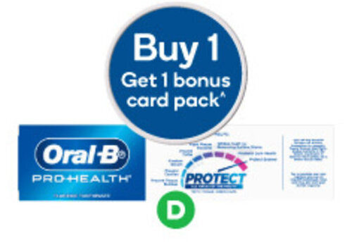 Woolworths D Oral-B Pro Health Toothpaste 200g offer