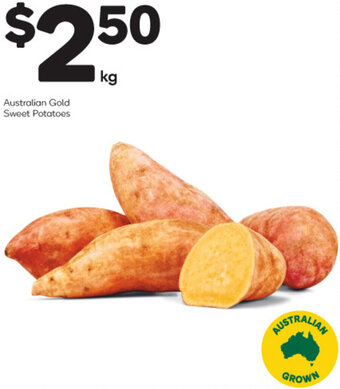 Woolworths Australian Gold Sweet Potatoes offer