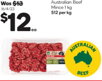 Australian Beef Mince 1 kg