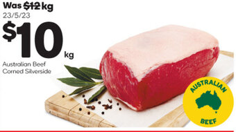 Woolworths Australian Beef Corned Silverside offer