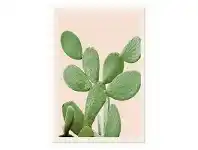 LivingStyles Bora Framed Wall Art Print, Bunny Ear Cactus, 60cm offer