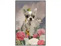 LivingStyles Cinar Framed Canvas Wall Art Print, Martin, 90cm offer