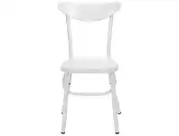 LivingStyles Meli Commercial Grade Metal Indoor/ Outdoor Stackble Dining Chair, White offer